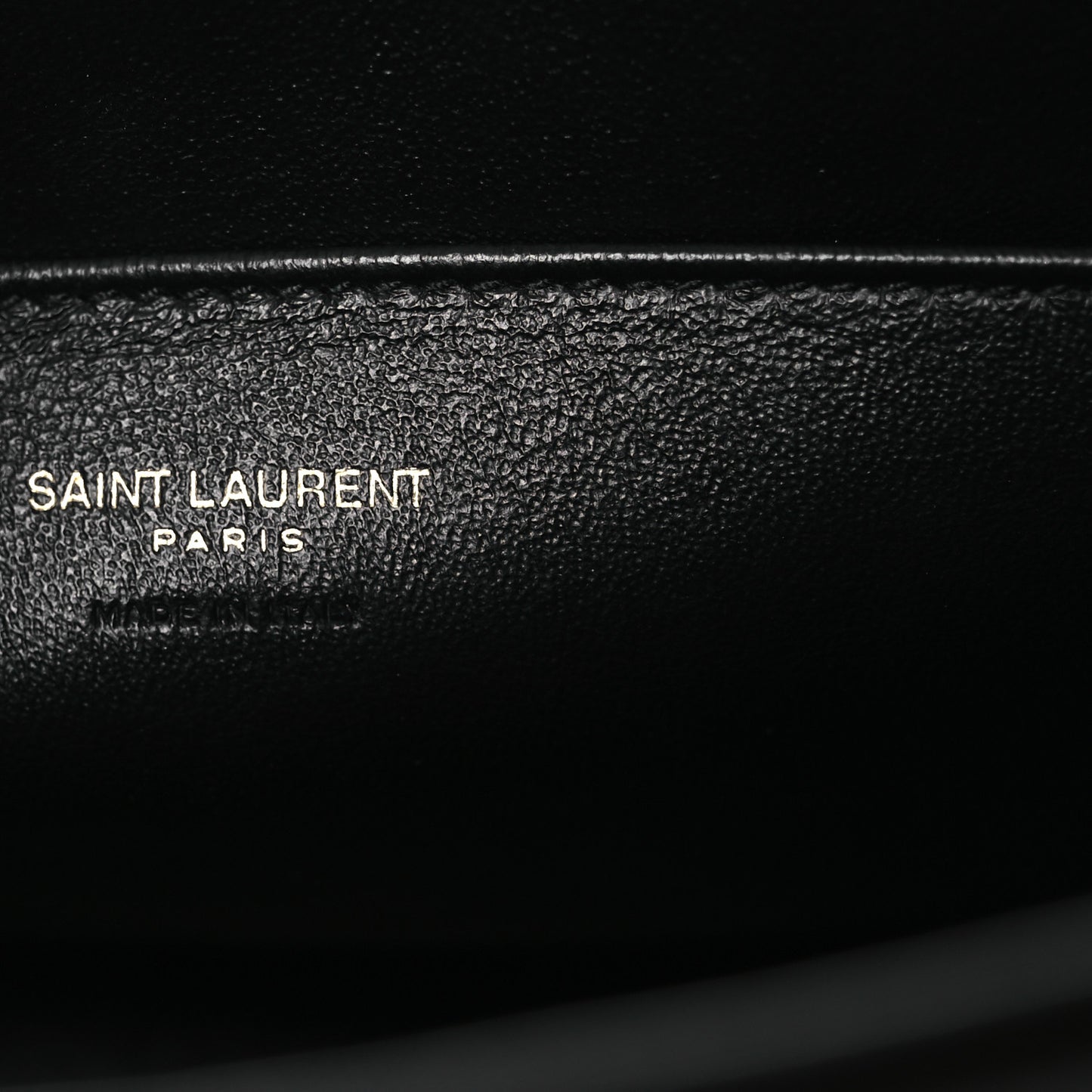Calfskin Monogram Baby Cabas Black