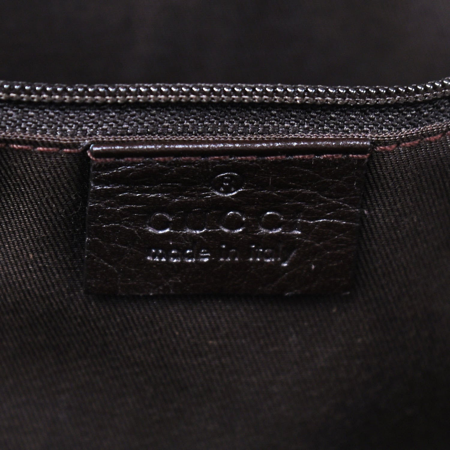 Gucci Monogram D Gold Tote Dark Brown 7 of 8