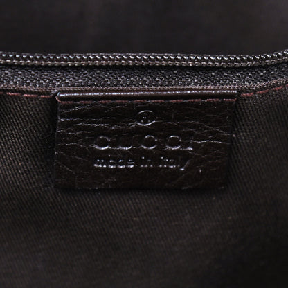 Gucci Monogram D Gold Tote Dark Brown 7 of 8