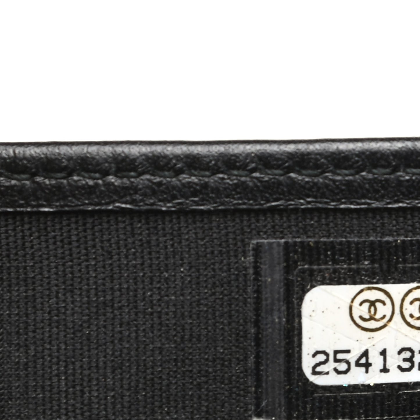 Caviar Quilted Compact Boy Wallet Black