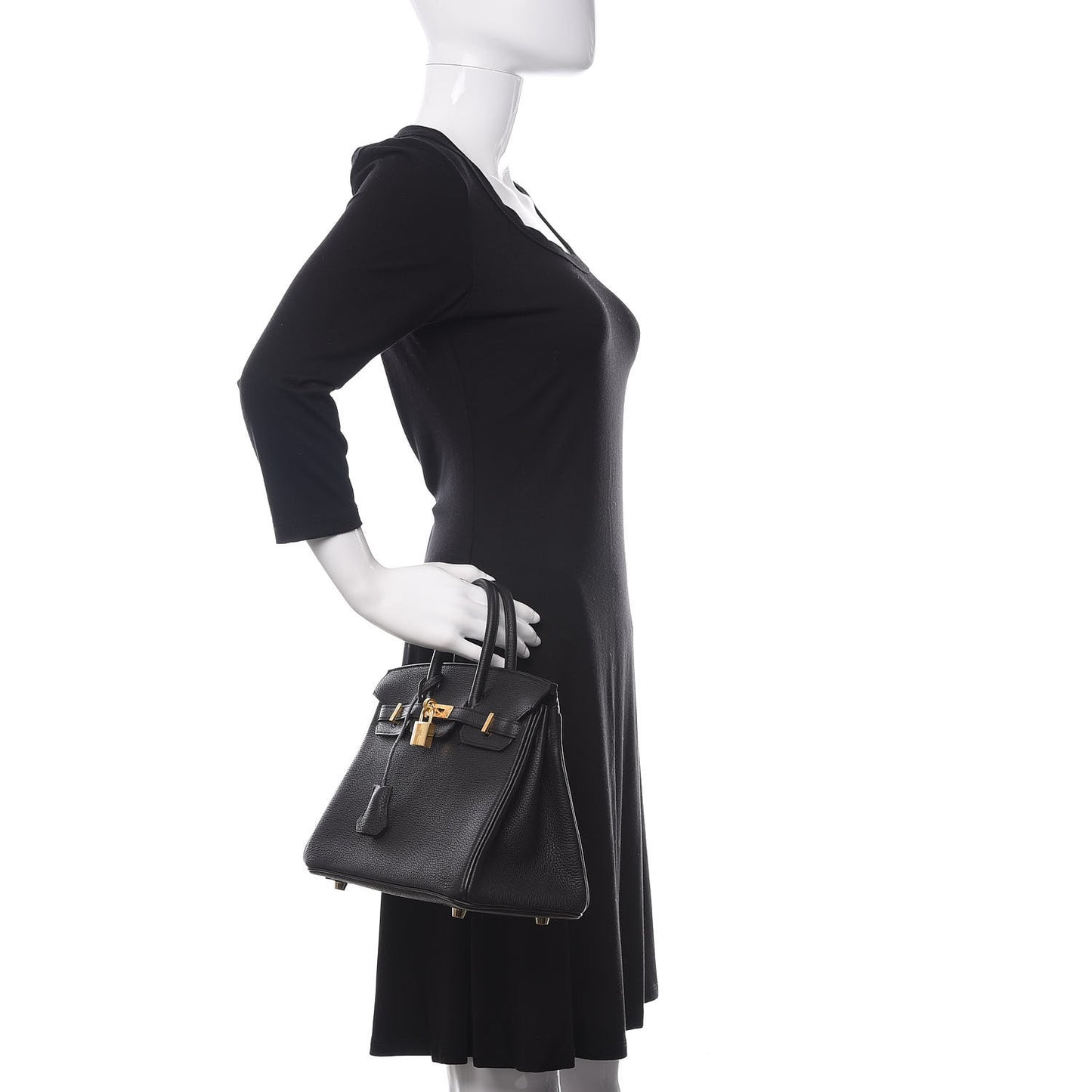Togo Birkin 25 Black