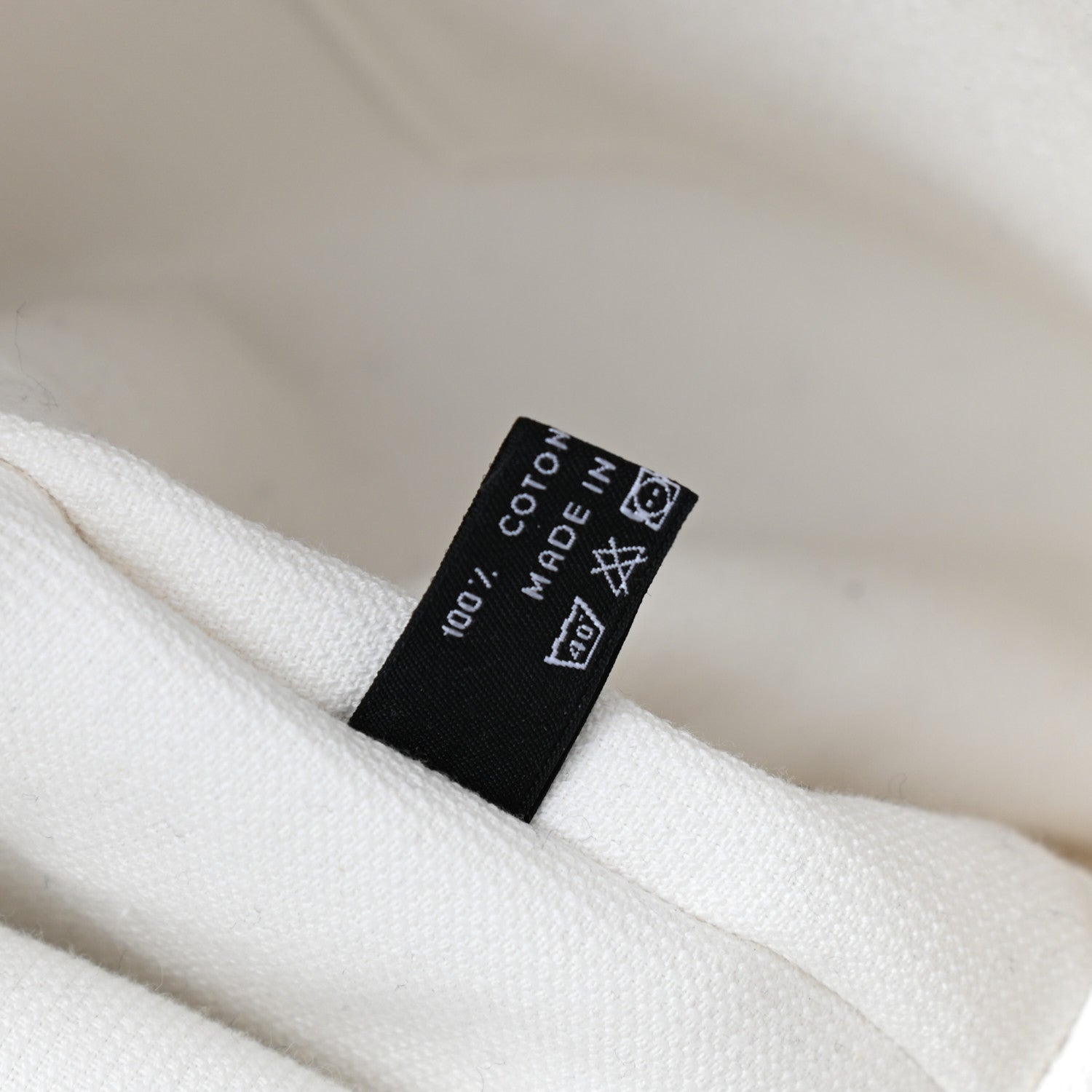 Chanel Terry Cotton CC Beach Tote Towel Set Black White 8 of 11