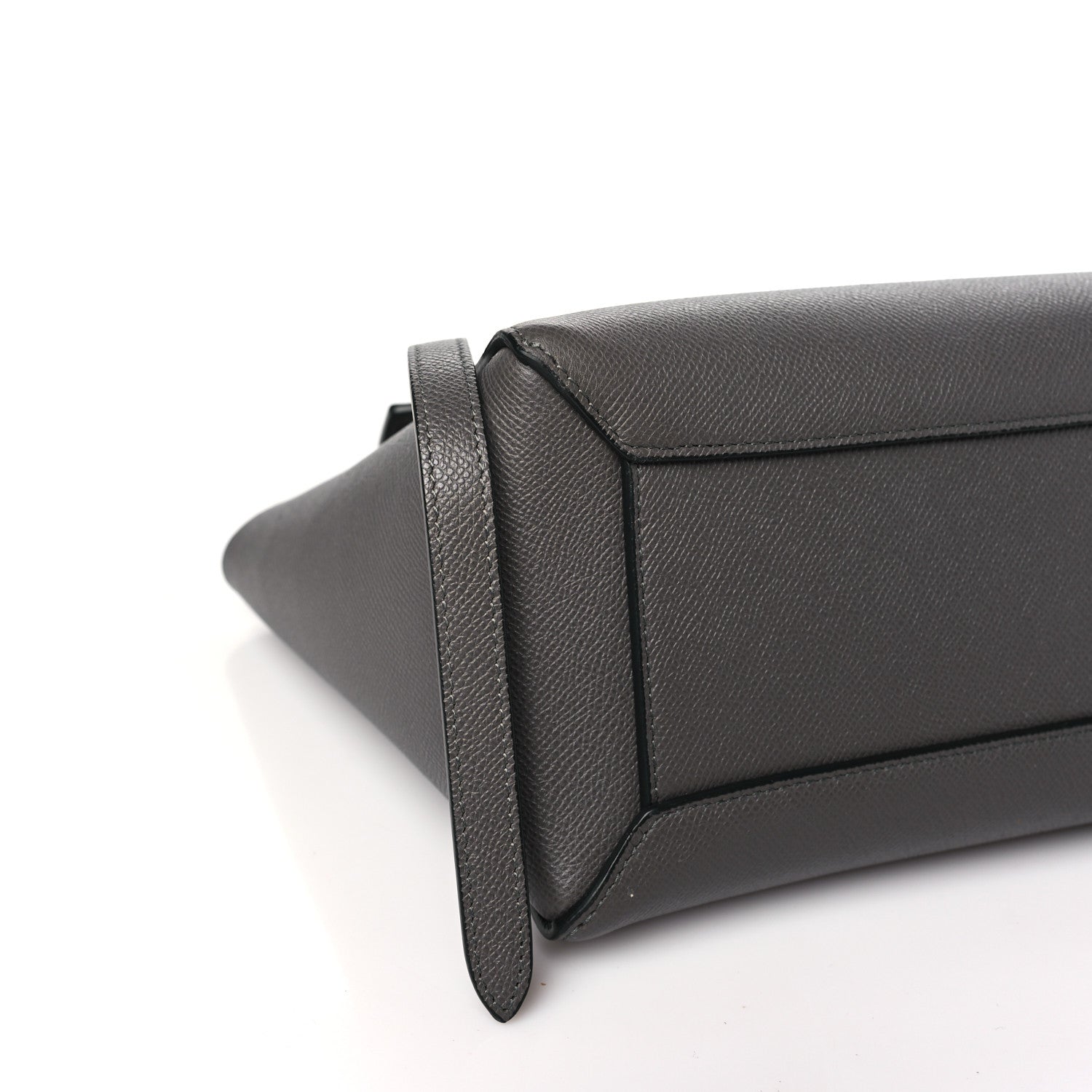 Celine Grained Calfskin Micro Belt Bag Grey 9 of 12