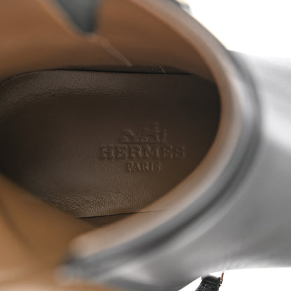 Hermes Calfskin Saint Germain Ankle Boots 35 Black 7 of 9