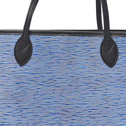 Louis Vuitton Epi Neverfull MM Denim Light 8 of 10