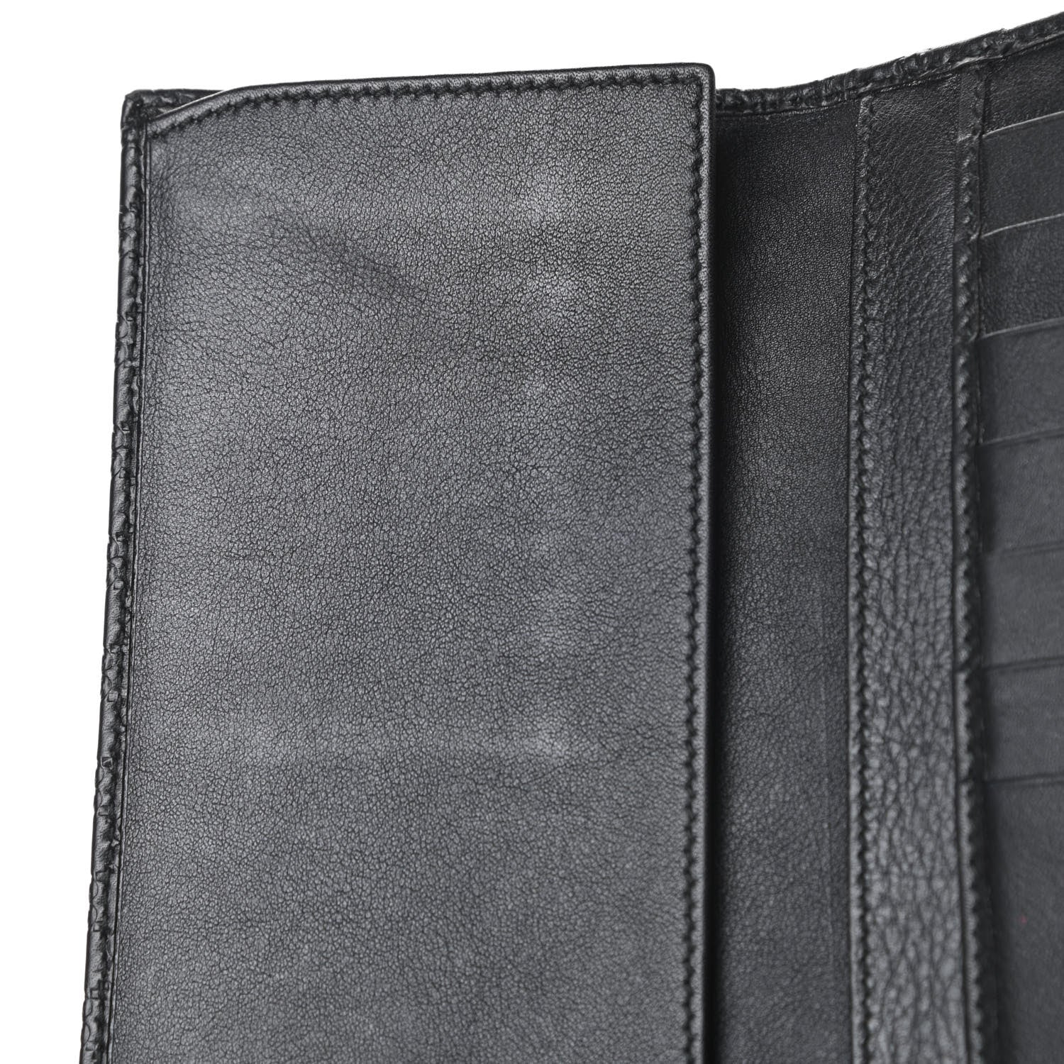 Gucci Microguccissima Continental Flap Wallet Black 9 of 11