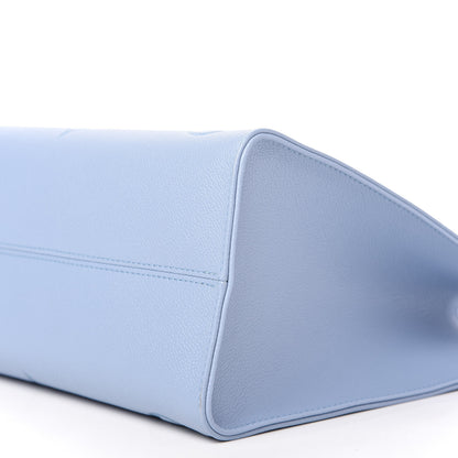 Louis Vuitton Empreinte Monogram Giant By The Pool Onthego MM Summer Blue 7 of 9