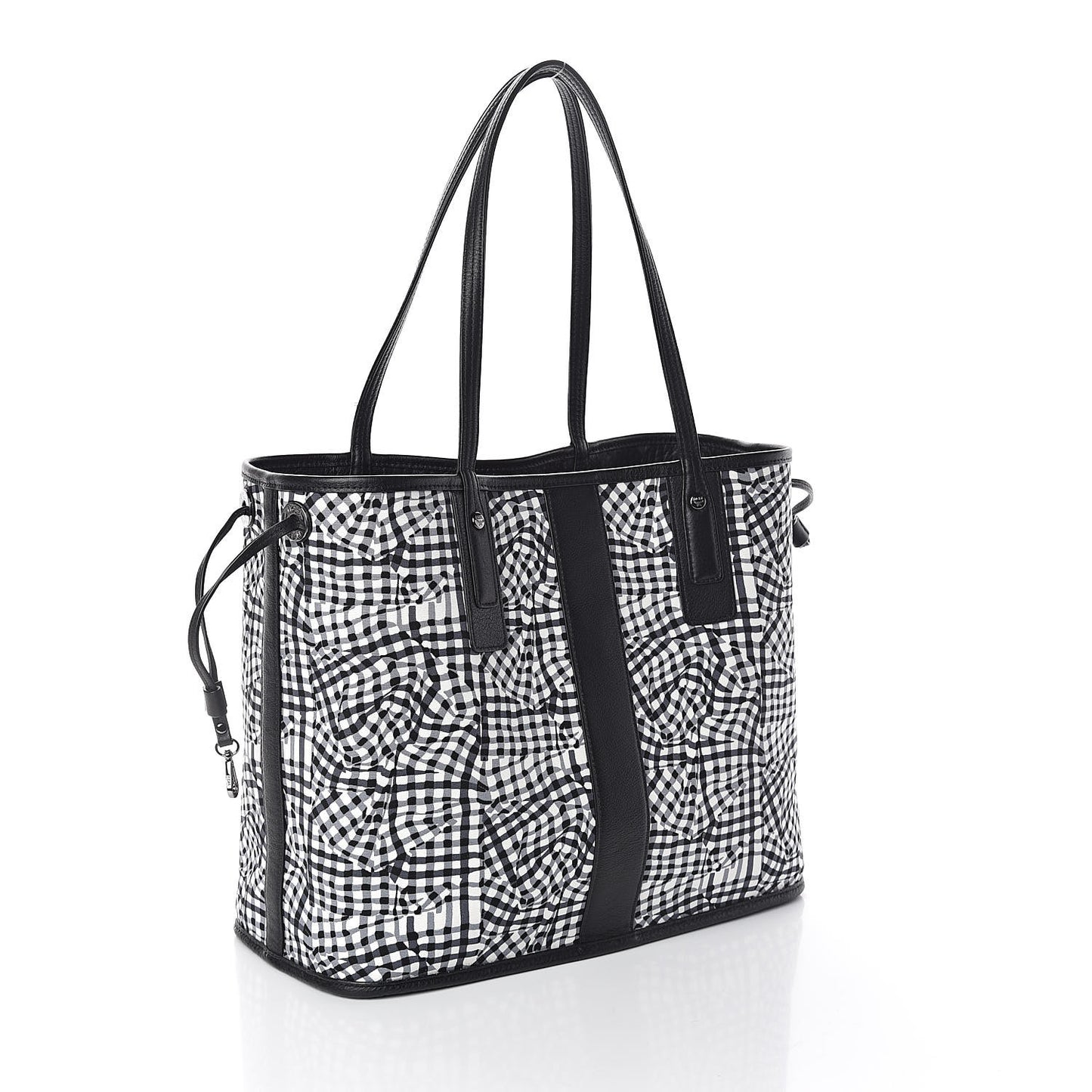 Visetos Medium Liz Reversible Shopper Tote Black
