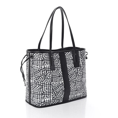 MCM Visetos Medium Liz Reversible Shopper Tote Black 6 of 14