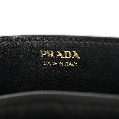 Prada City Calfskin Cahier Clutch With Chain White 6 of 9