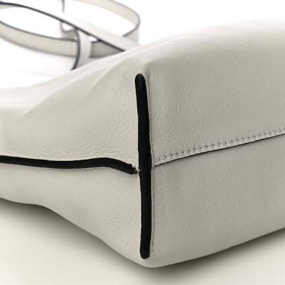 Loewe Calfskin Mini Flamenco Knot Bag White 10 of 16