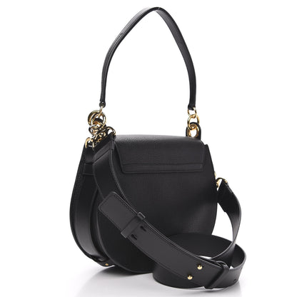 Chloe Grained Calfskin Large Tess Bag Black 4 of 11