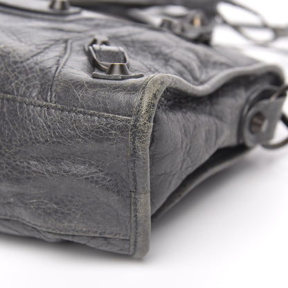 Balenciaga Agneau Classic Hardware Mini City Gris Tarmac 9 of 12