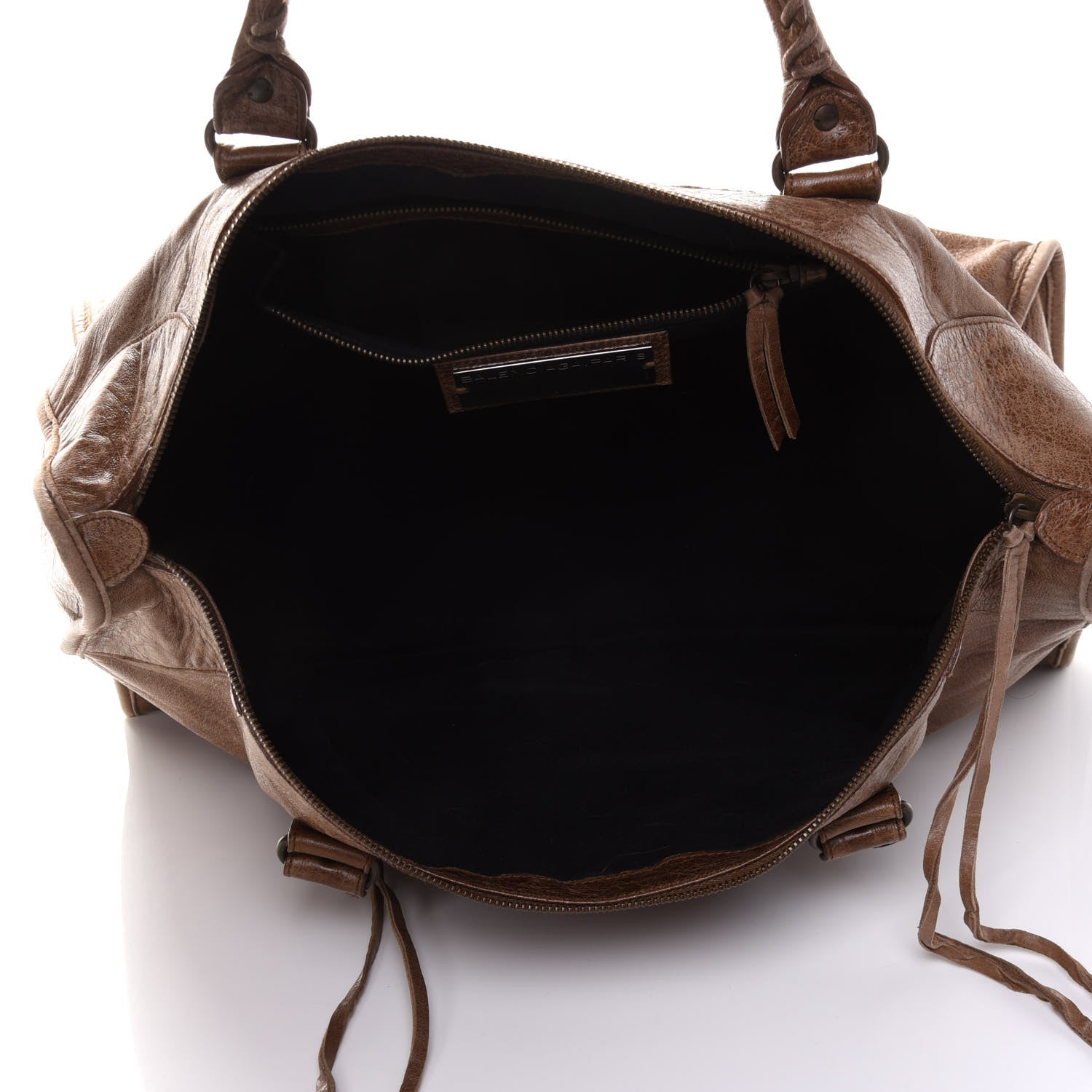 Balenciaga Agneau Classic Hardware Work Castagna 4 of 10