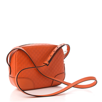 Gucci Soft Microguccissima Mini Bree Messenger Bag Sun Orange 3 of 10