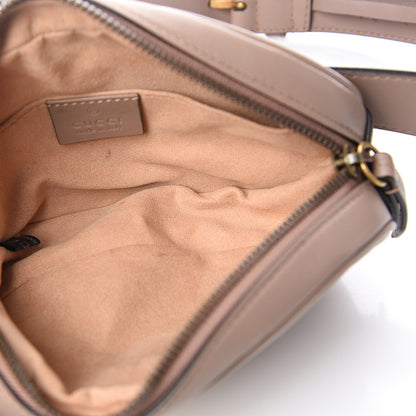Gucci Calfskin Matelasse GG Marmont Belt Bag 85 34 Porcelain Rose 4 of 10
