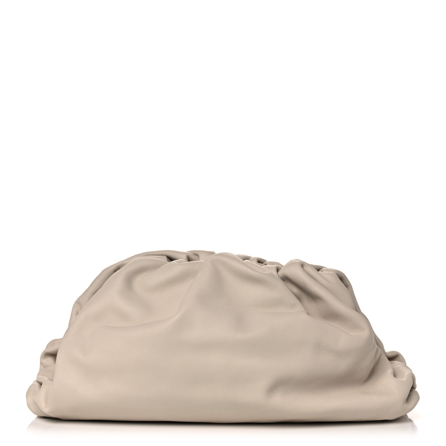 Smooth Butter Calf The Pouch Oversized Clutch Mist