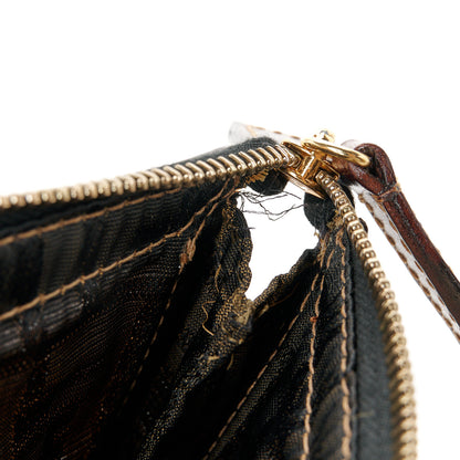 Fendi Zucca Zip Pouch Tobacco 9 of 9