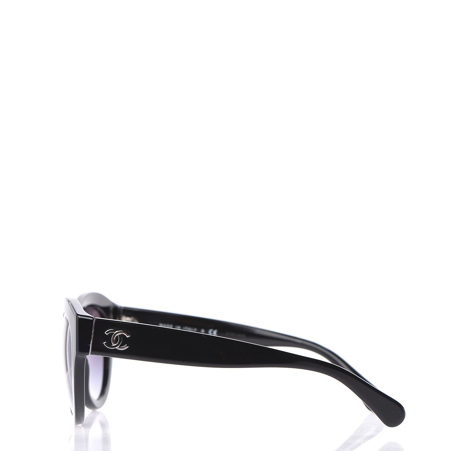 Chanel Acetate Butterfly Sunglasses 5371 Black 3 of 7