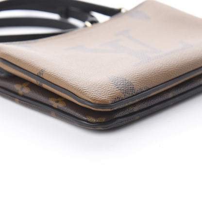 Louis Vuitton Reverse Monogram Giant Double Zip Pochette 6 of 8