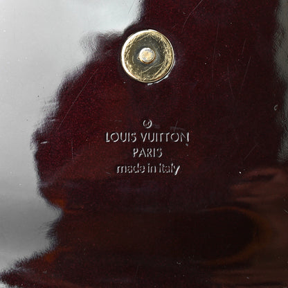 Louis Vuitton Patent Sobe Clutch Amarante 6 of 9