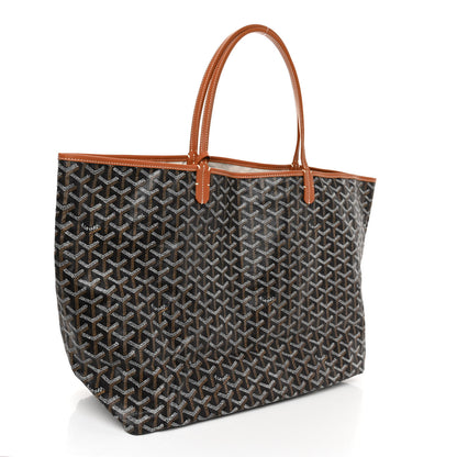 Goyard Goyardine Saint Louis GM Black Gold 4 of 13