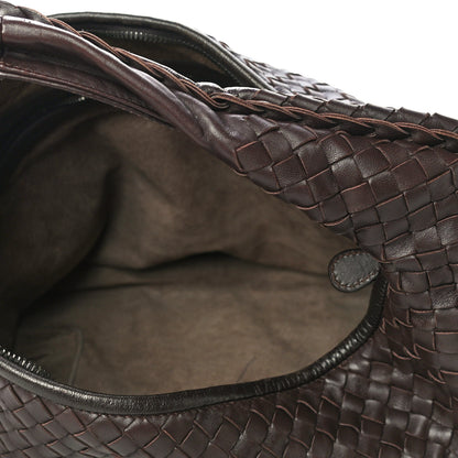 Bottega Veneta Nappa Intrecciato Large Veneta Hobo Ebano 4 of 10