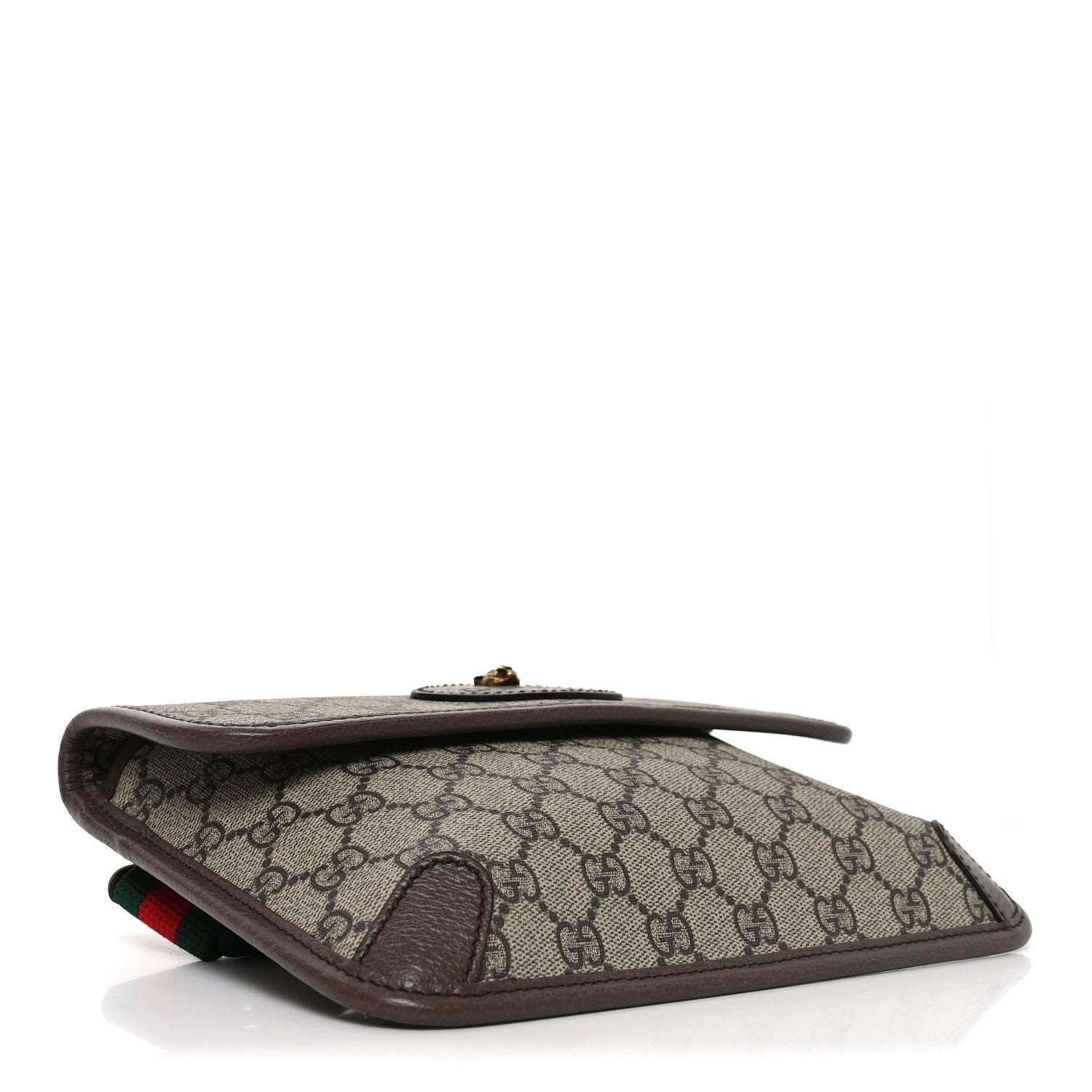 Gucci GG Supreme Monogram Neo Vintage Web Belt Bag Brown 4 of 10