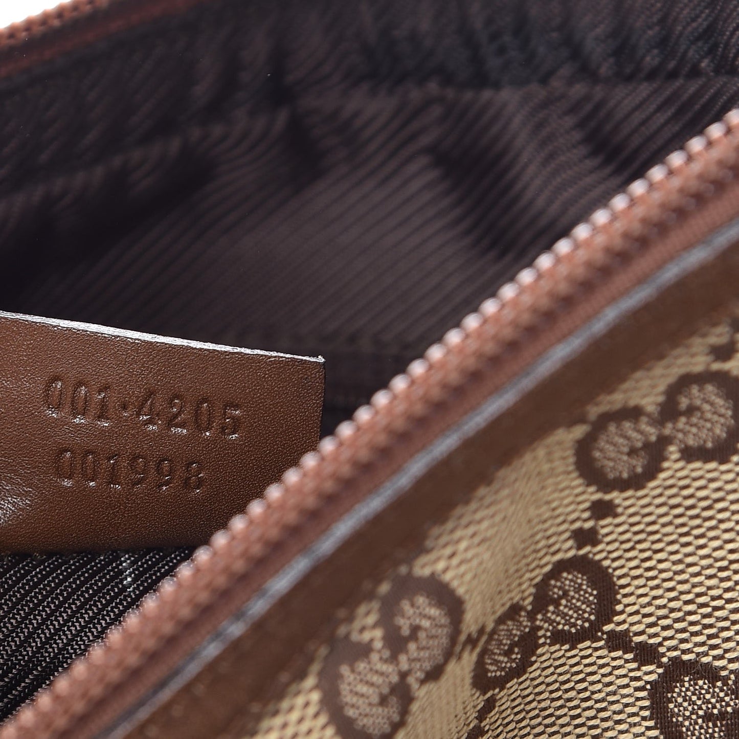 Monogram Shoulder Bag Brown