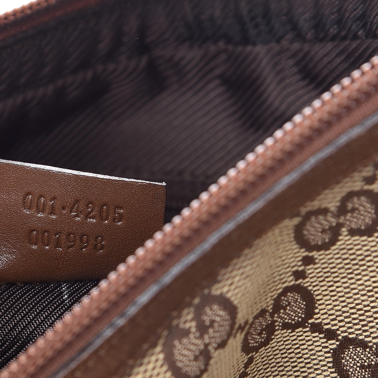 Gucci Monogram Shoulder Bag Brown 7 of 16