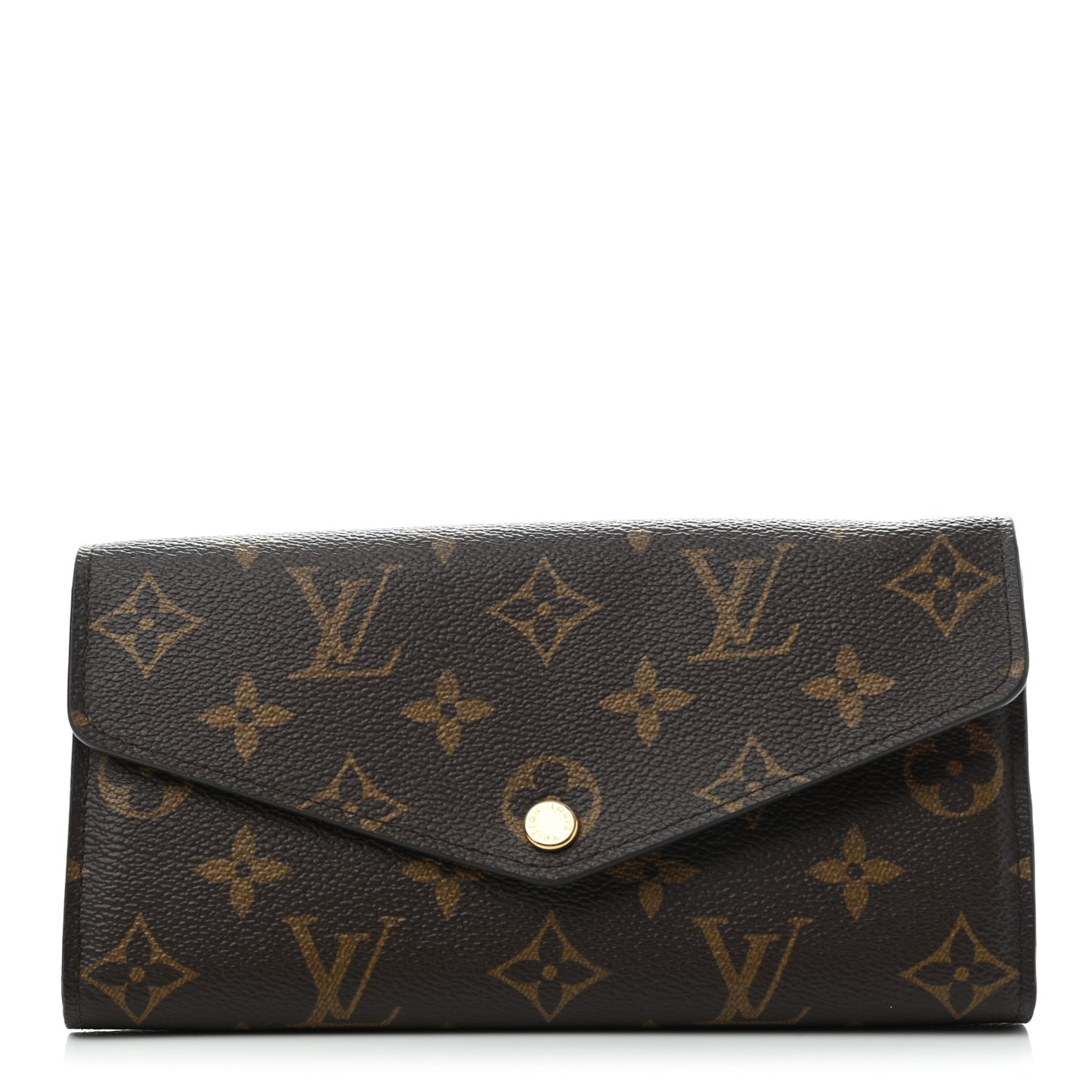 Monogram Sarah Wallet NM Coquelicot