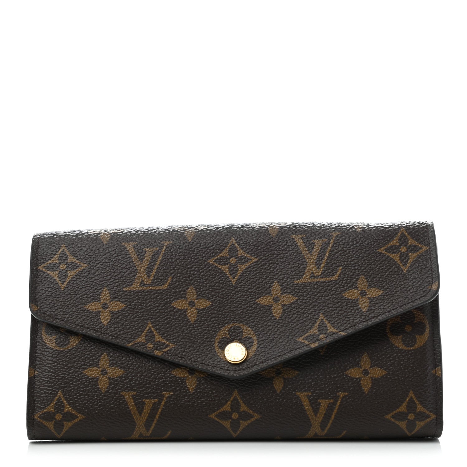 Louis Vuitton Monogram Sarah Wallet NM Coquelicot 1 of 6