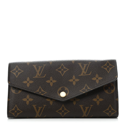Louis Vuitton Monogram Sarah Wallet NM Coquelicot 1 of 6