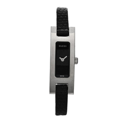 Gucci Stainless Steel Lizard 12mm 3900L Quartz Watch Black 1 of 5