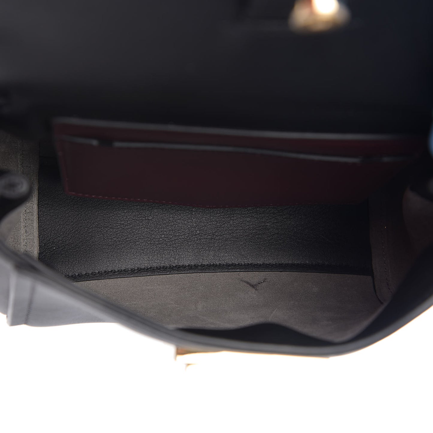 Calfskin Mini Mystic Shoulder Bag Black