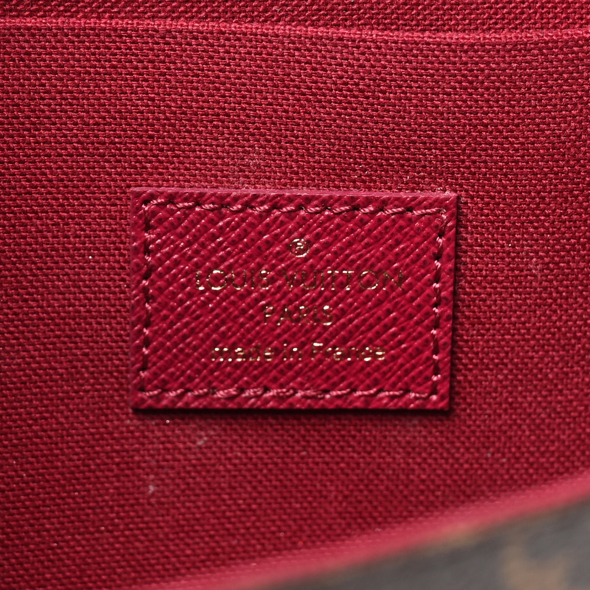 Louis Vuitton Monogram Pochette Felicie Chain Wallet Fuchsia 7 of 11