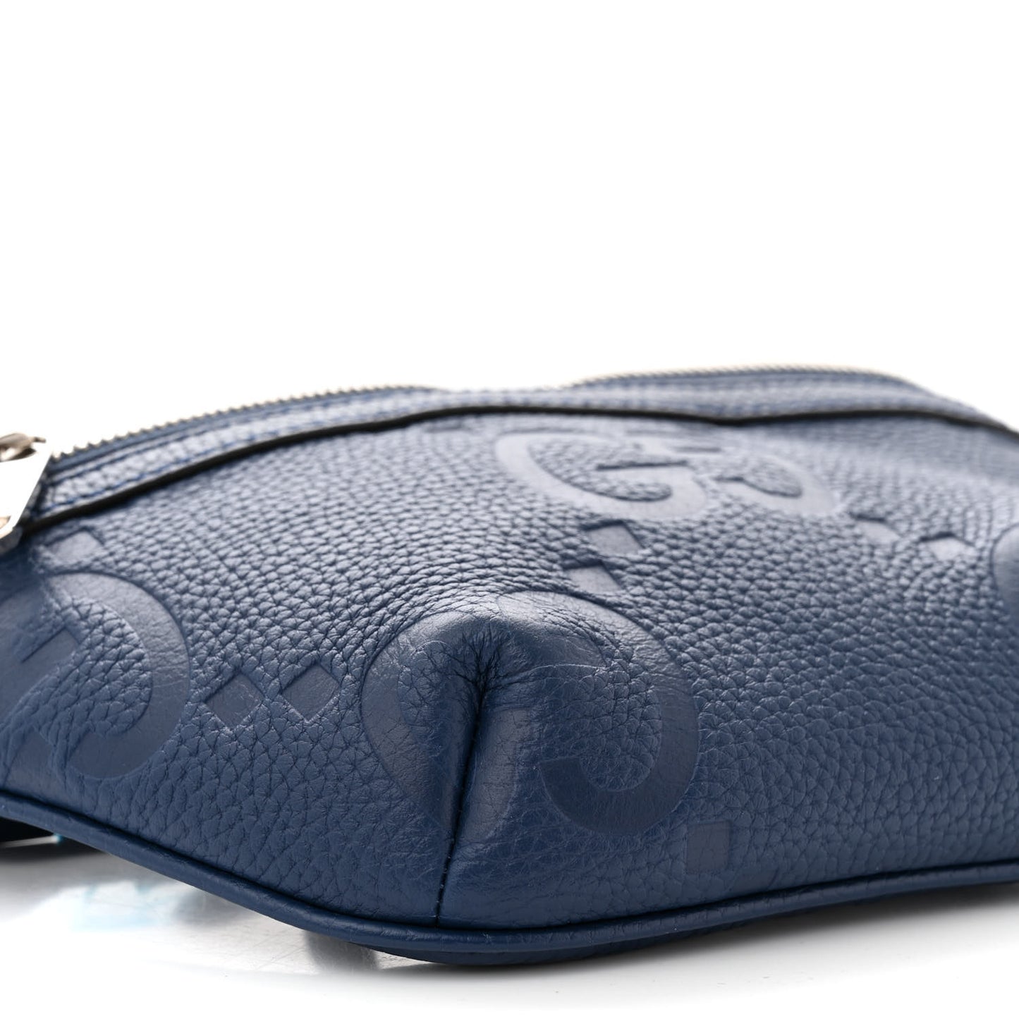 Piuma Calfskin Jumbo GG Embossed Small Belt Bag Royale