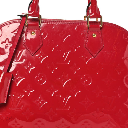 Louis Vuitton Vernis Alma PM Rose Indien 6 of 11