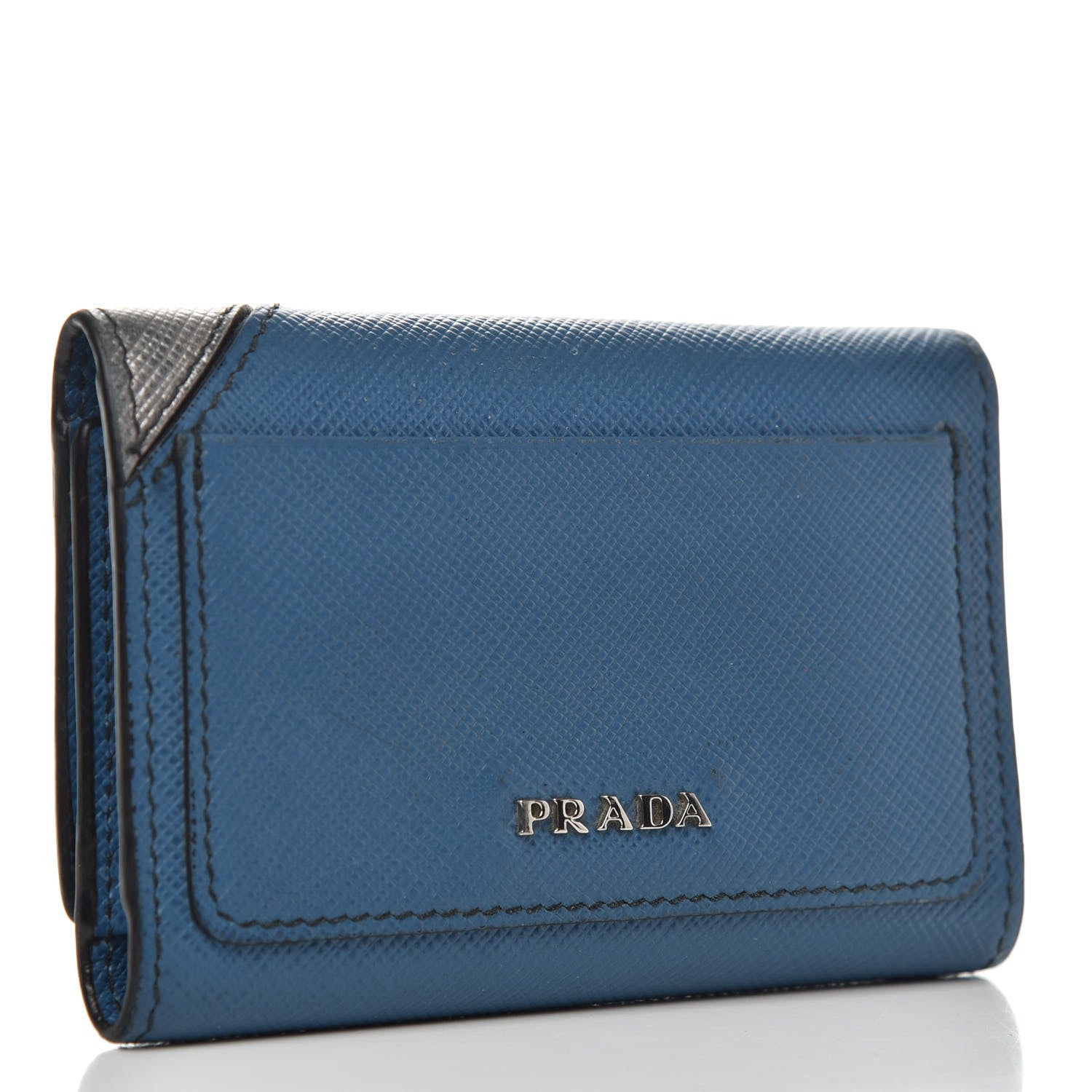 新品 PRADA SAFFIANO ROBOT ネイビー ケース メンズ Prada Saffiano Robot 6 Key Holder Blue 753646 – FASHIONPHILE