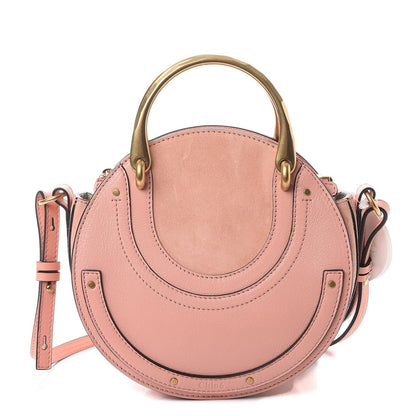 Chloe Calfskin Suede Small Pixie Bag Ideal Blush 1 of 7