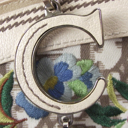 Christian Dior Monogram Vintage Flowers Frame Satchel 7 of 12