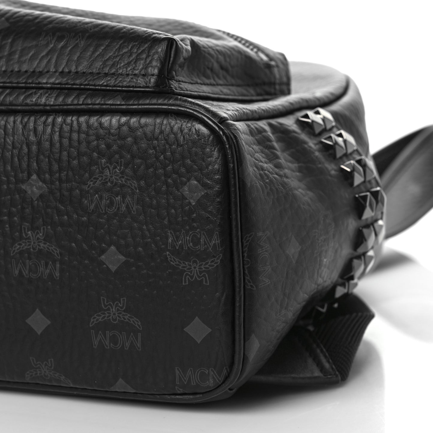 Visetos Small Side Stud Stark Backpack Black