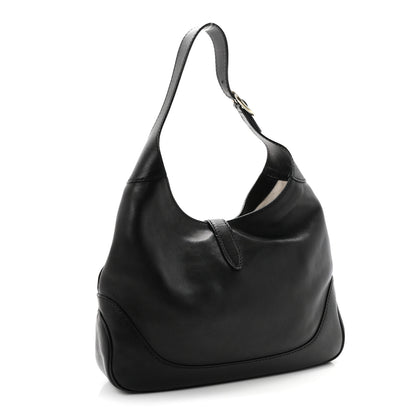 Gucci Calfskin Medium New Jackie Shoulder Bag Black 3 of 10