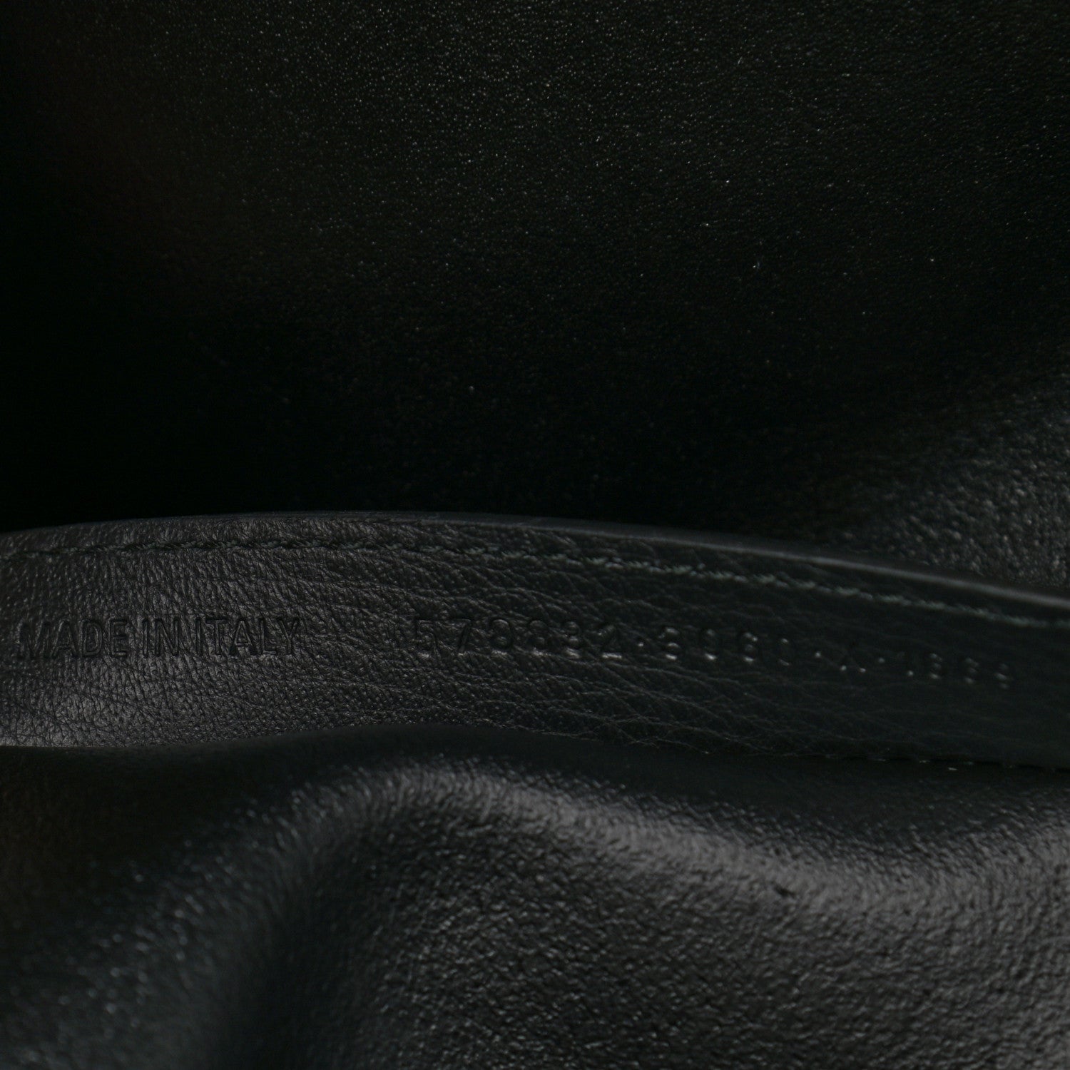 Balenciaga Grained Calfskin Winter 18 Campaign Medium Supermarket Tote Green Black 8 of 13