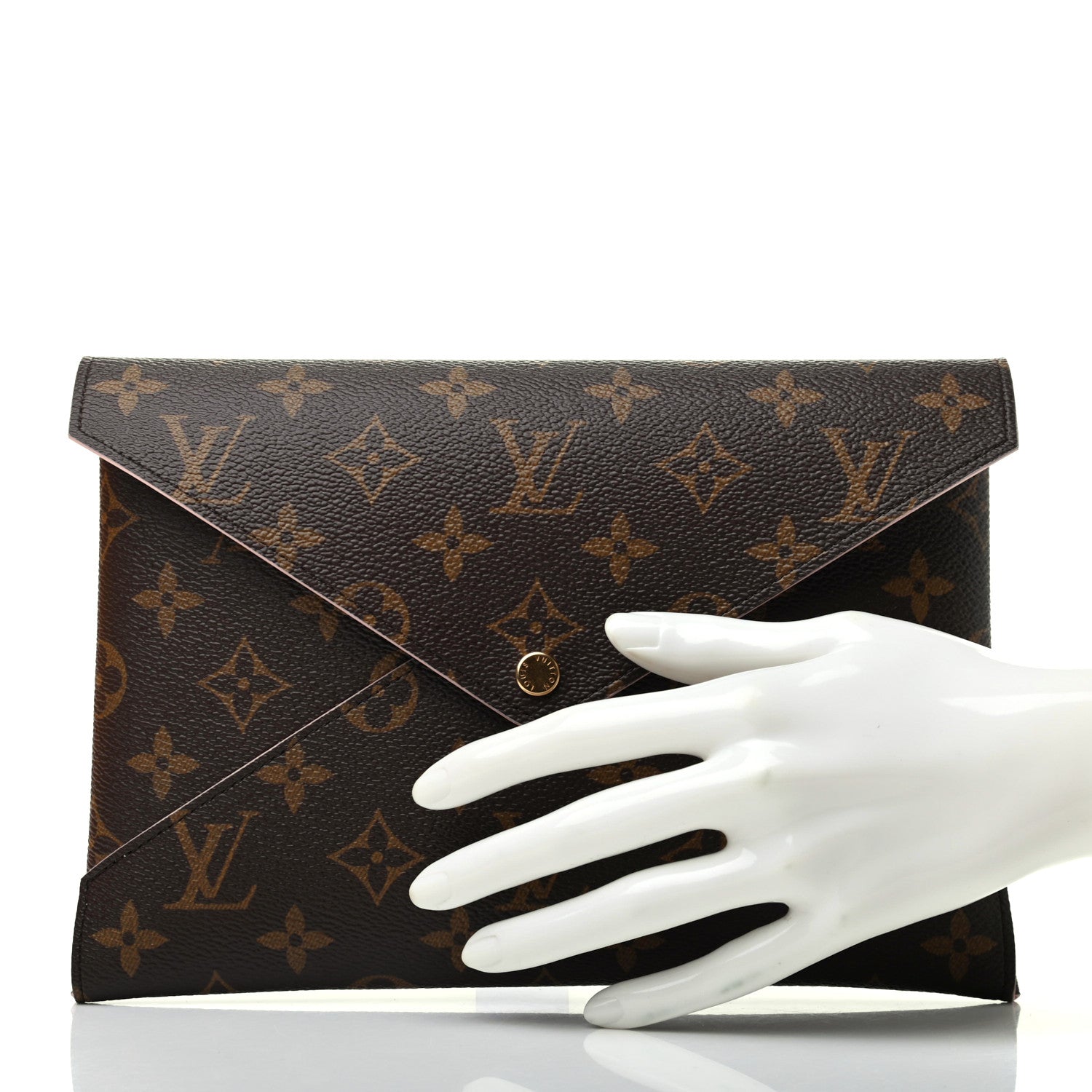 Louis Vuitton Monogram Large Kirigami Pochette Insert Rose Ballerine 2 of 8