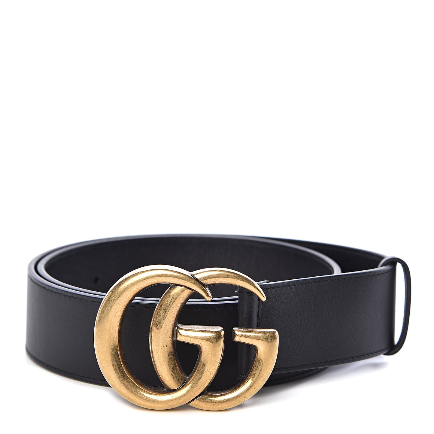 Calfskin Double G 40mm Belt 85 34 Black