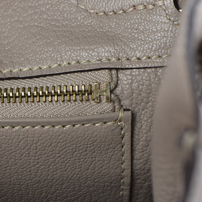 Hermes Togo Birkin 25 Gris Tourterelle 16 of 36