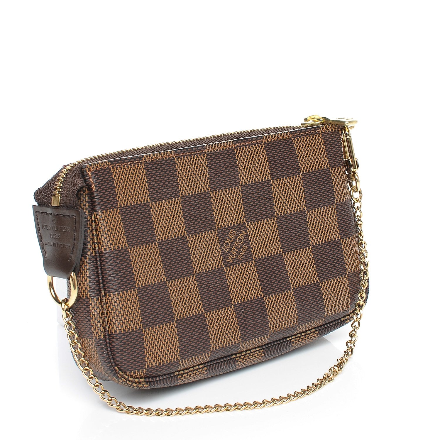 Louis Vuitton Damier Ebene Mini Pochette Accessories 3 of 8