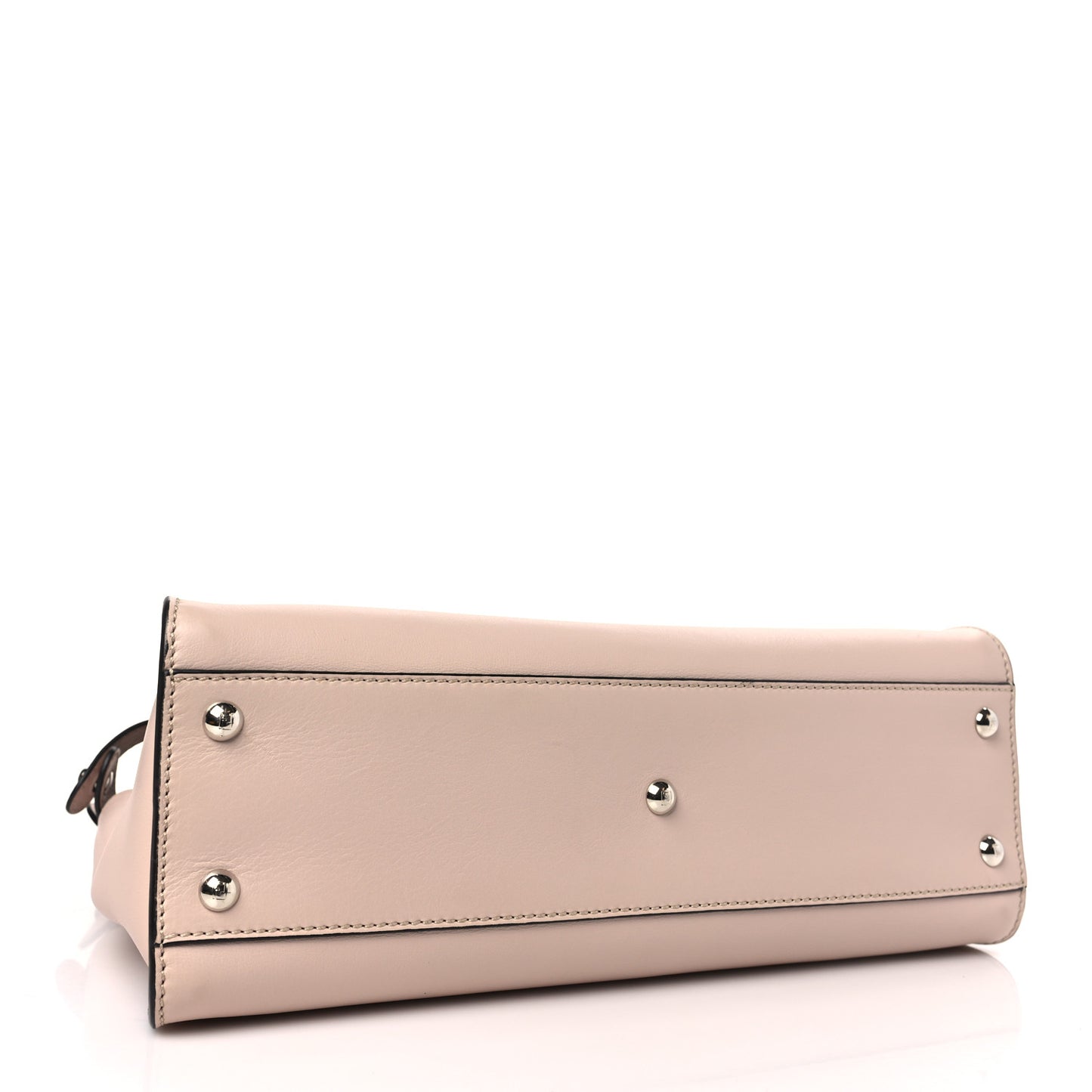 Vitello Seta Shiny Nappa Medium Peekaboo Iconic Satchel Soap Opale