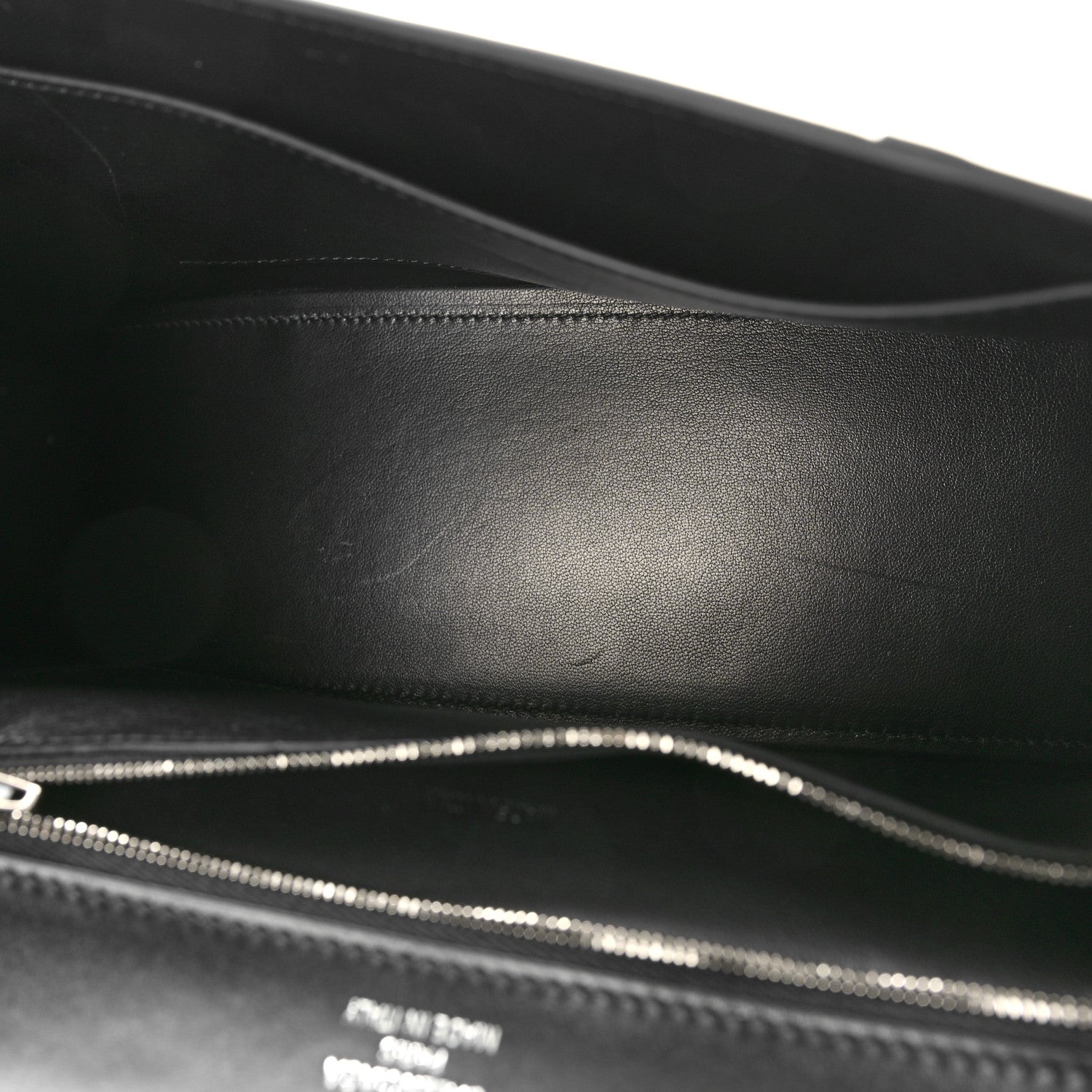 Balenciaga Shiny Box Calfskin Medium Hourglass Hinge Top Handle Bag Black 5 of 9